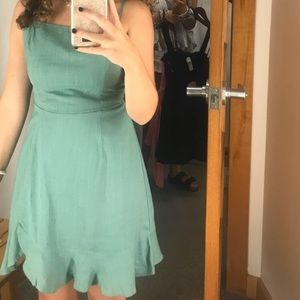 South Moon Under Green Mini Dress